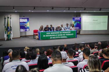 18 9 2019 XXIX seminario de promocao de sst do df fundacentro foto victor hugo pessoa
