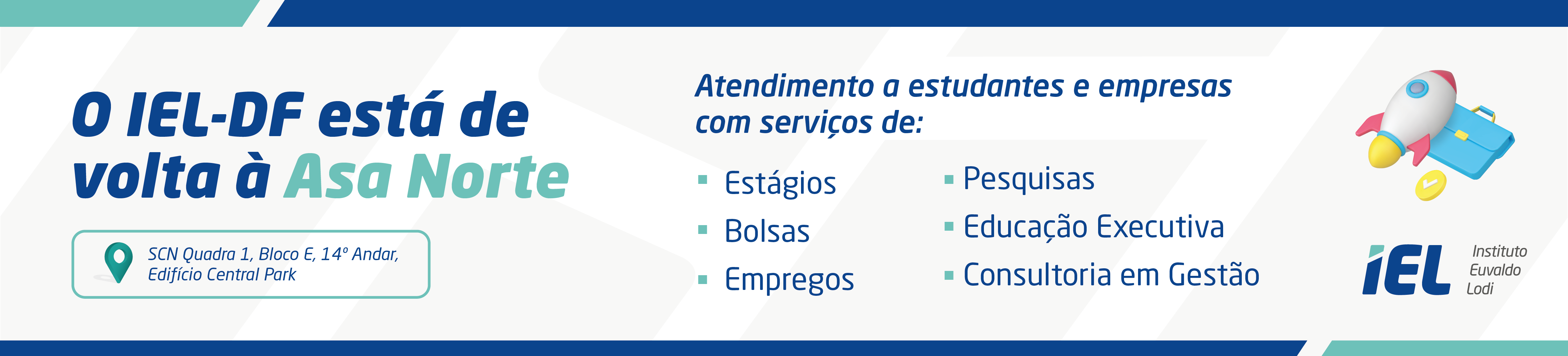 Comunicado Novo endereço do IEL SLIDER Prancheta 1