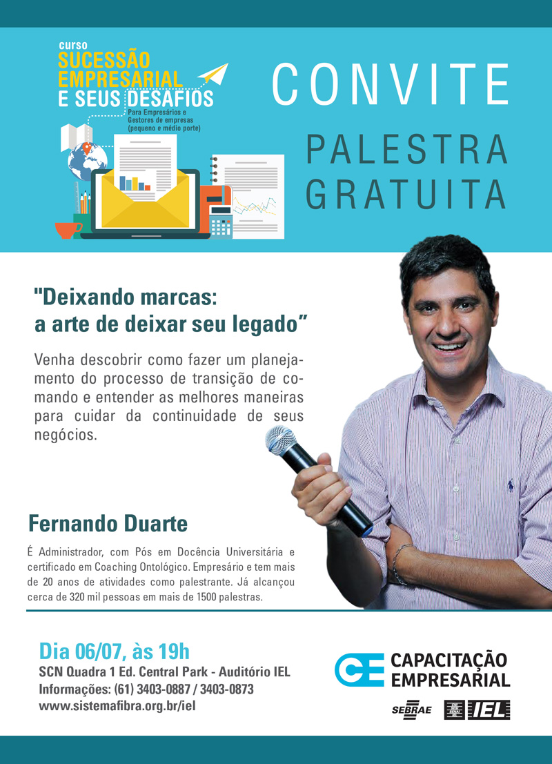 palestra sucessao empresarial iel df atualizado