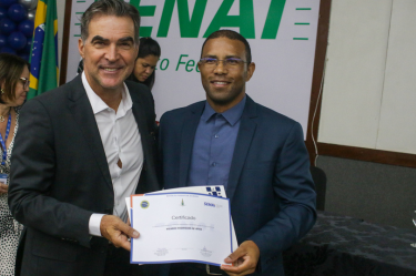 24 1 2026 formatura Qualifica PAC no Senai Gama Foto Bruno Frauzino Sistema Fibra