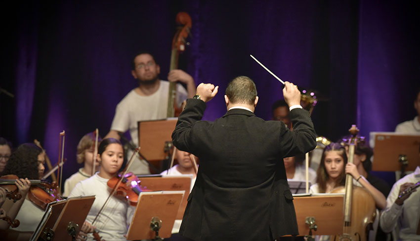 orquestra alunos sesi sistema fibra quinta musical iara amaral