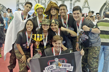 sesi gama robotica lego field regional champions awards