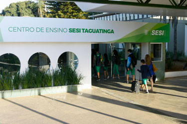 09 09 2019 Alunos Sesi Taguatinga Movimentação Matrículas Fotos Moacir Evangelista