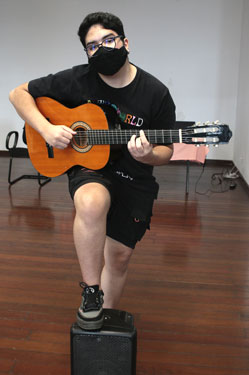 Igor Santarém Souza 15 anos aluno da 1º série do Novo Ensino Médio do Sesi Gama 4 FotoMoacirEvangelista30112021
