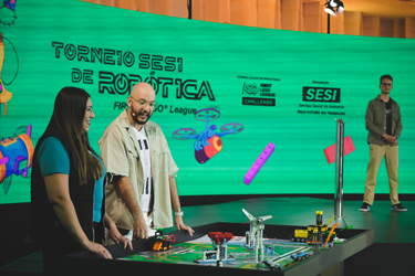 lançamento temporadas robotica foto Michelle Fioravanti CNI
