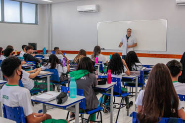 20 7 2022 Volta as aulas Sesi Sobradinho Foto Victor Hugo Pessoa CAPA 1