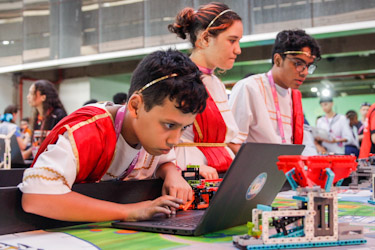 festival sesi de robotica foto victor hugo pessoa sesi df