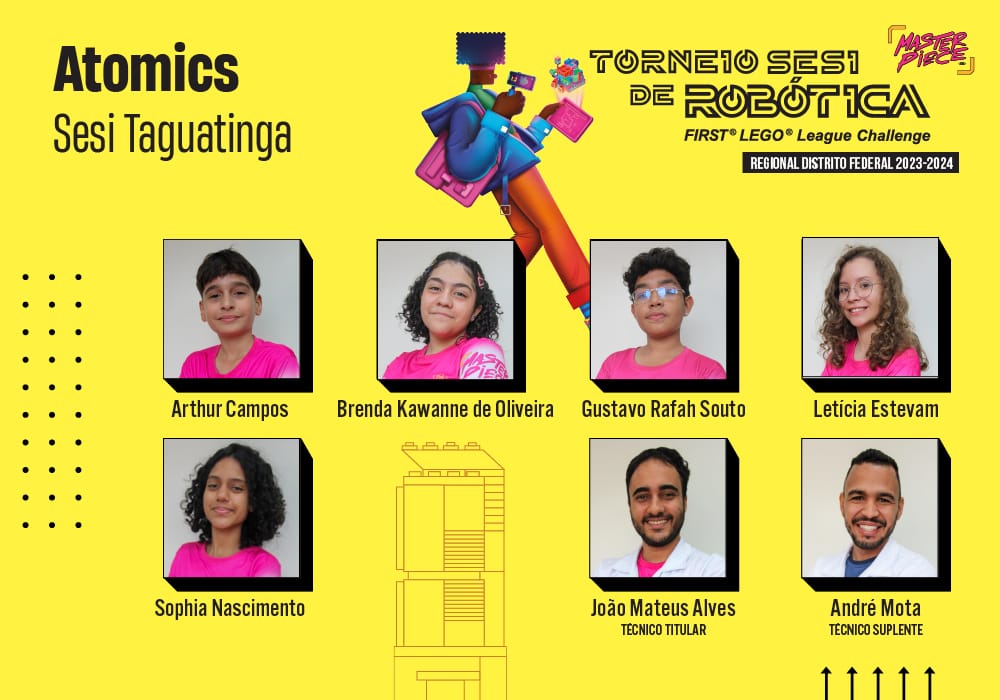 equipe fll atomics sesi df