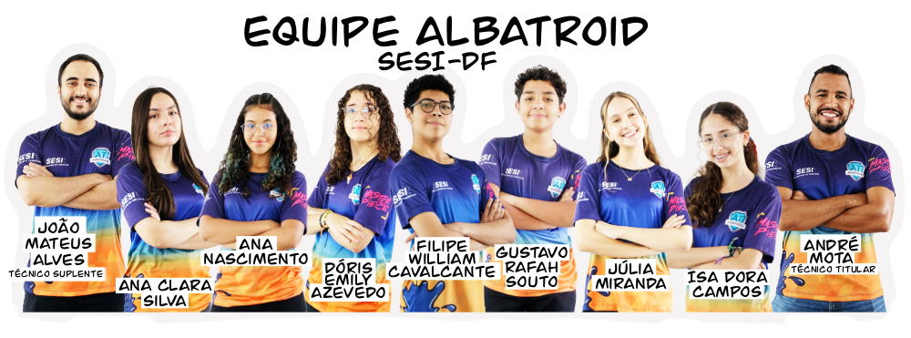 equipe albatroid sesi df california