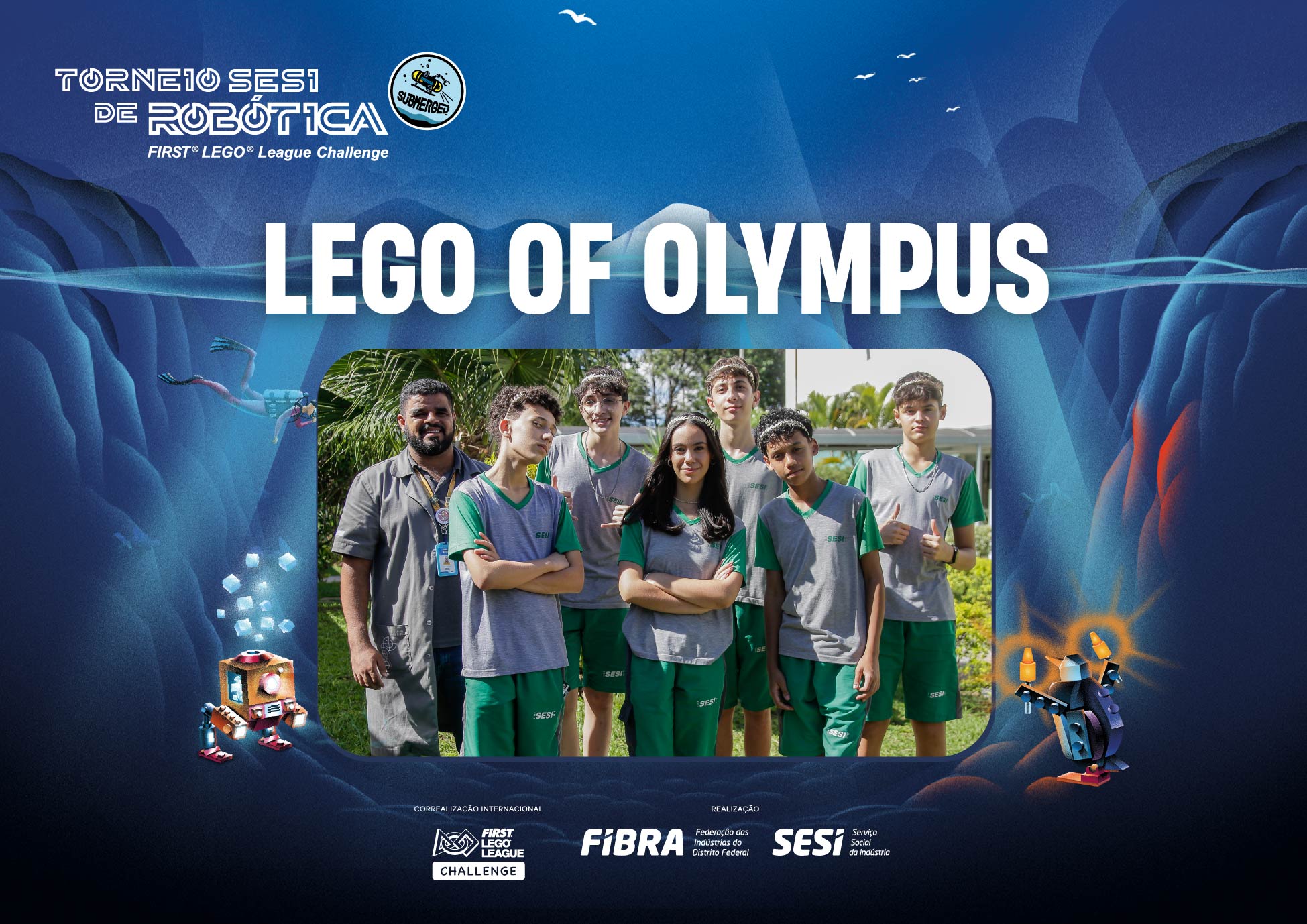 06 equipe sesi df lego of olympus