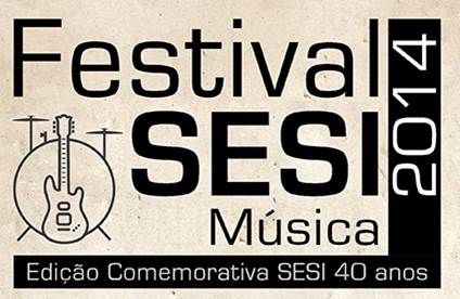 Logomarca Festival Sesi de Música 2014