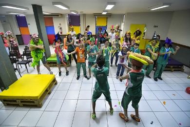 Festa de lançamento do Torneio de Robótica - SESI Gama